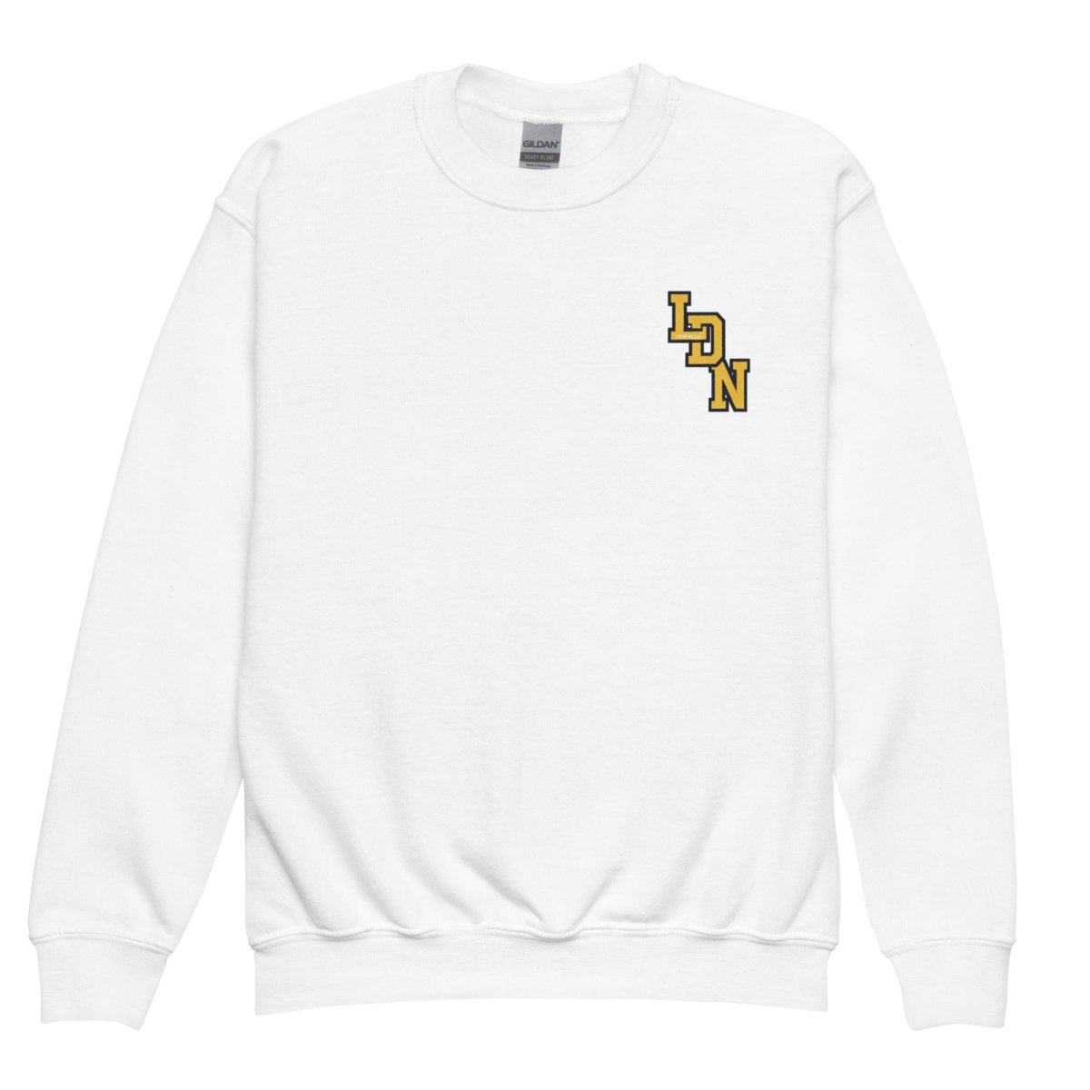 London Varsity Youth Crewneck Sweatshirt - Chinchilla Choons